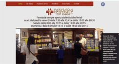 Desktop Screenshot of farmaciacentralesganga.com